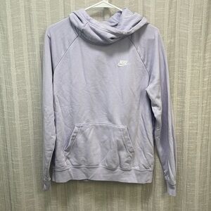 Nike cowl neck sweatshirt with hood size M